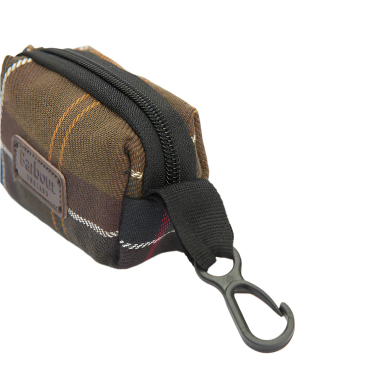 Barbour Tartan Poop Bag Dispenser - Image 3