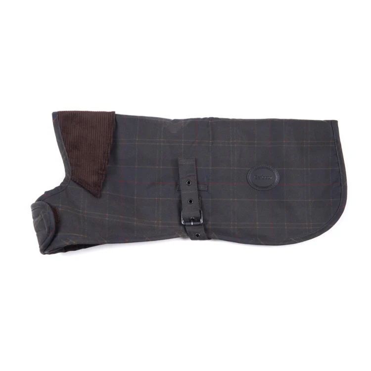 Barbour Tartan Wax Dog Coat - Image 4