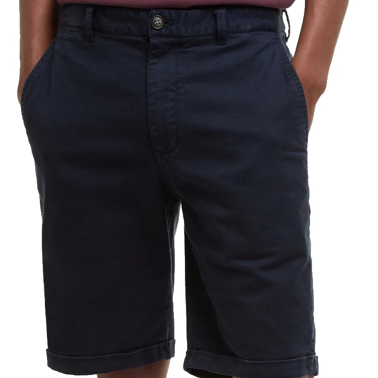 Barbour Washed Twill Chino Shorts - Dark Navy - Image 4