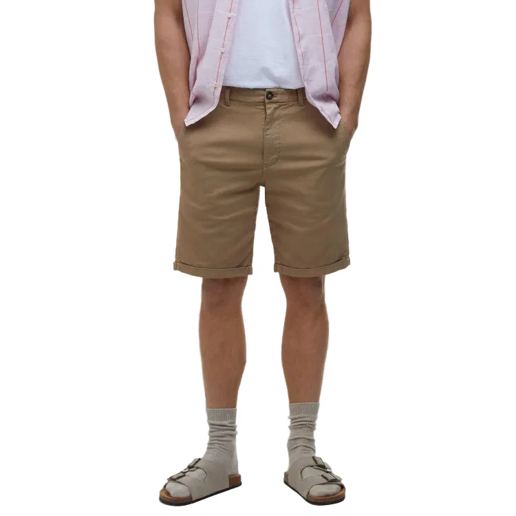 Barbour Washed Twill Chino Shorts - Stone