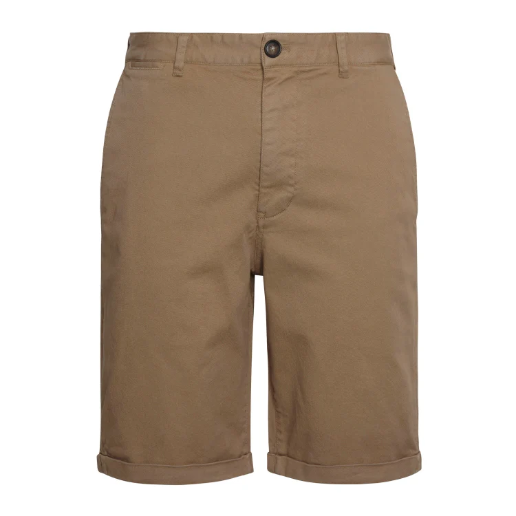 Barbour Washed Twill Chino Shorts - Stone - Image 2