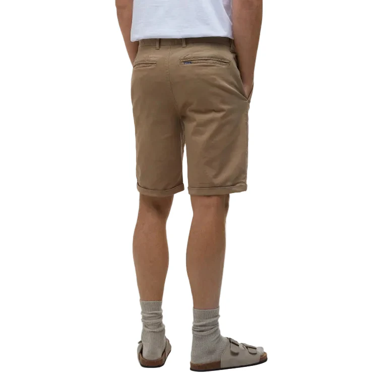 Barbour Washed Twill Chino Shorts - Stone - Image 3