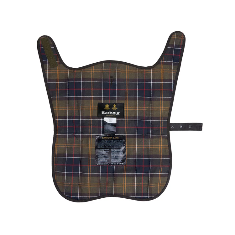 Barbour Wax Dog Coat - Olive - Image 3