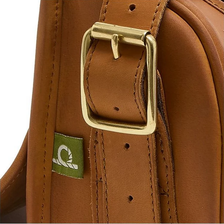 Chatham Antique Leather Cartridge Bag - Tan - Image 3