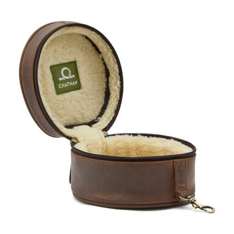 Chatham Antique Leather Hearing Protection Case - Image 2