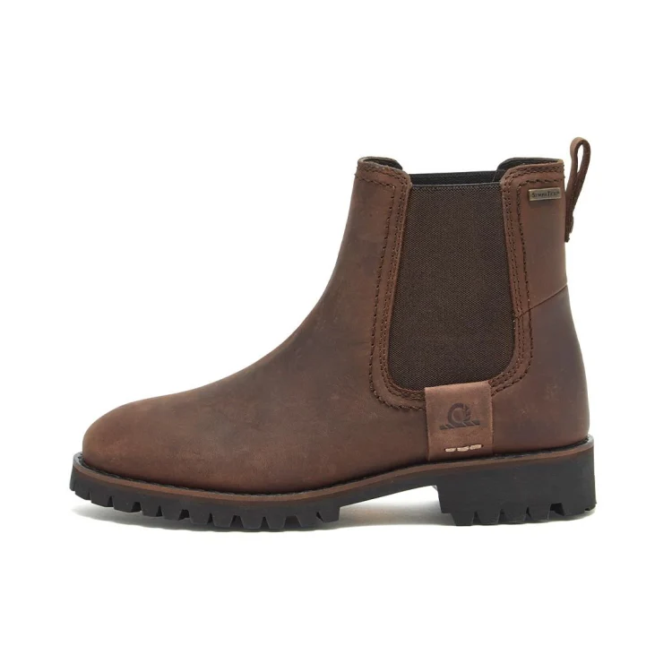 Chatham Ladies Olympia II Premium Leather Waterproof Chelsea Boots - Chocolate - Image 3