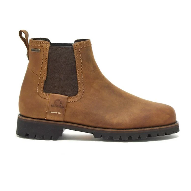 Chatham Southill II Premium Leather Waterproof Chelsea Boots - Walnut - Image 3