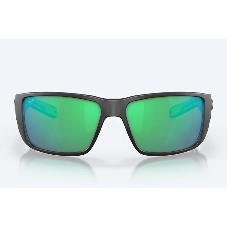 Costa Del Mar Blackfin Pro Sunglasses - Matte Black Frame - Green Mirror 580G Lens - Image 2