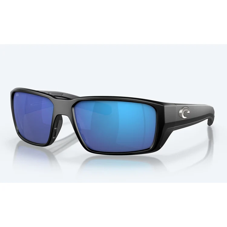 Costa Del Mar Fantail Pro Sunglasses - Matte Black Frame - Blue Mirror 580G Lens - Image 2
