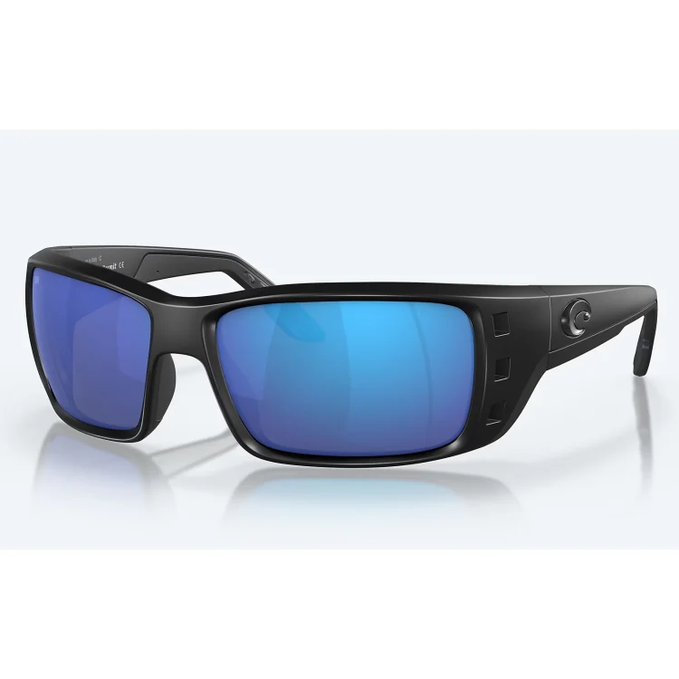 Costa Del Mar Permit Sunglasses - Blackout Frame - Blue Mirror 580G Lens - Image 2