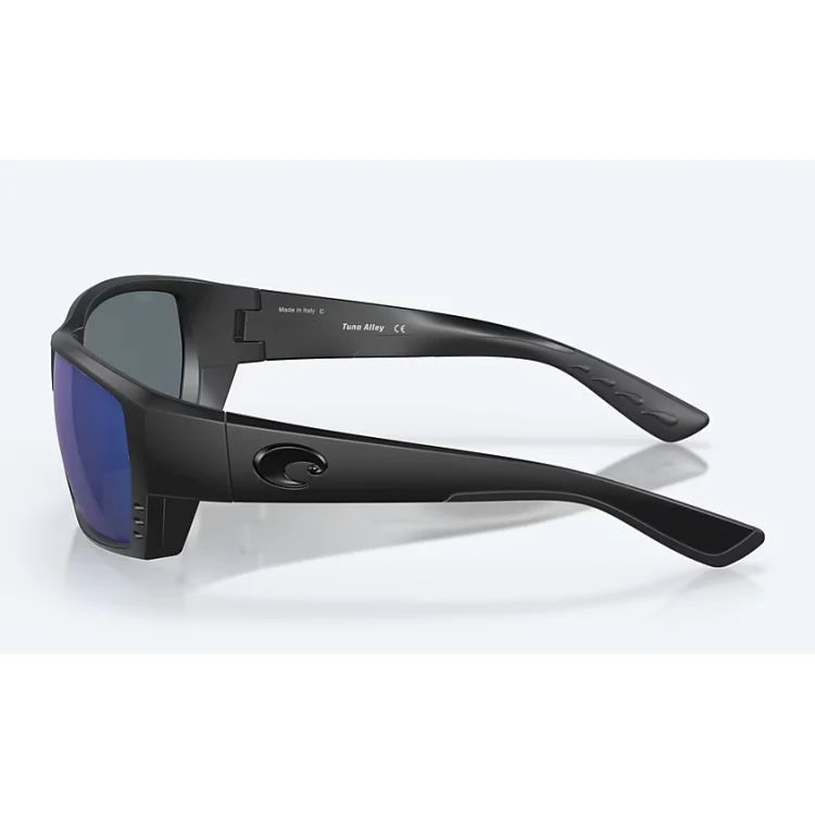 Costa Del Mar Tuna Alley Sunglasses - Blackout Frame - Blue Mirror 580P Lens - Image 3