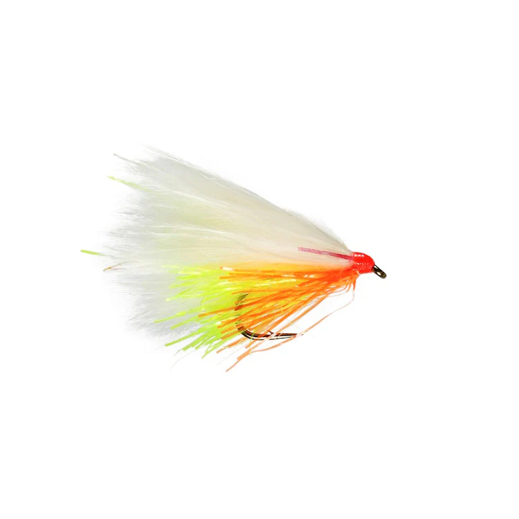 Mini Cut Throat White Cat Flies