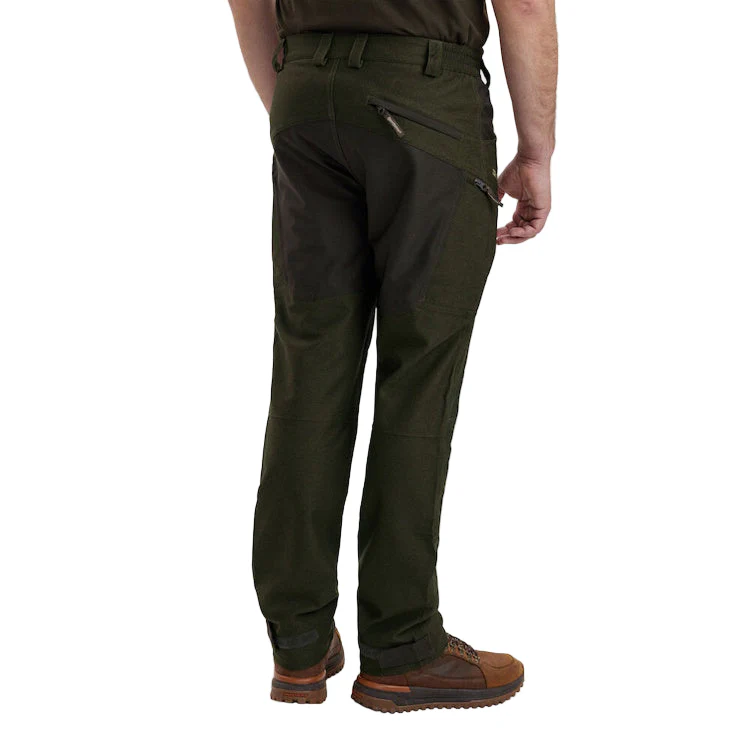 Deerhunter Chasse Trousers - Olive Night Melange - Image 2