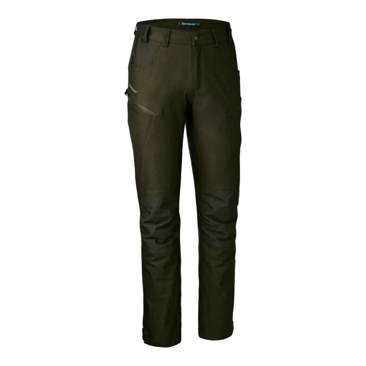 Deerhunter Chasse Trousers - Olive Night Melange - Image 3