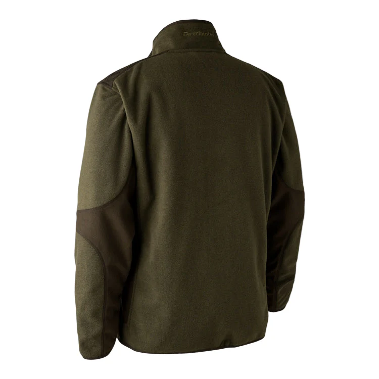 Deerhunter Gamekeeper Bonded Fleece Jacket - Graphite Green Melange - Image 5
