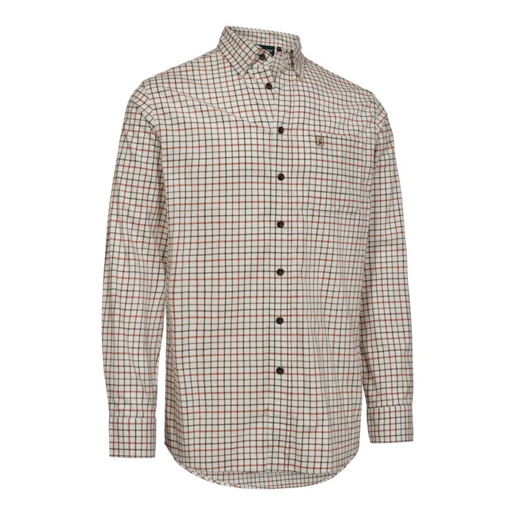 Deerhunter Gavin Shirt - Orange Check
