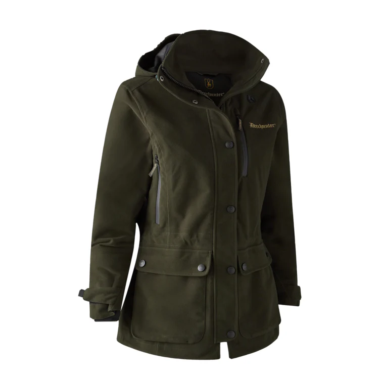 Deerhunter Ladies Gabby Jacket - Peat - Image 3
