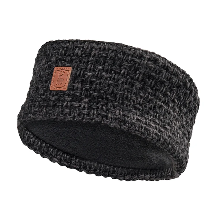 Deerhunter Ladies Knitted Headband - Black