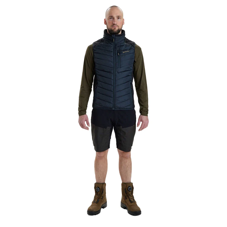 Deerhunter Moor Padded Waistcoat - Dark Blue - Image 3