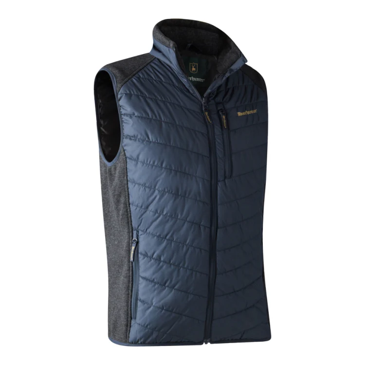 Deerhunter Moor Padded Waistcoat - Dark Blue - Image 4