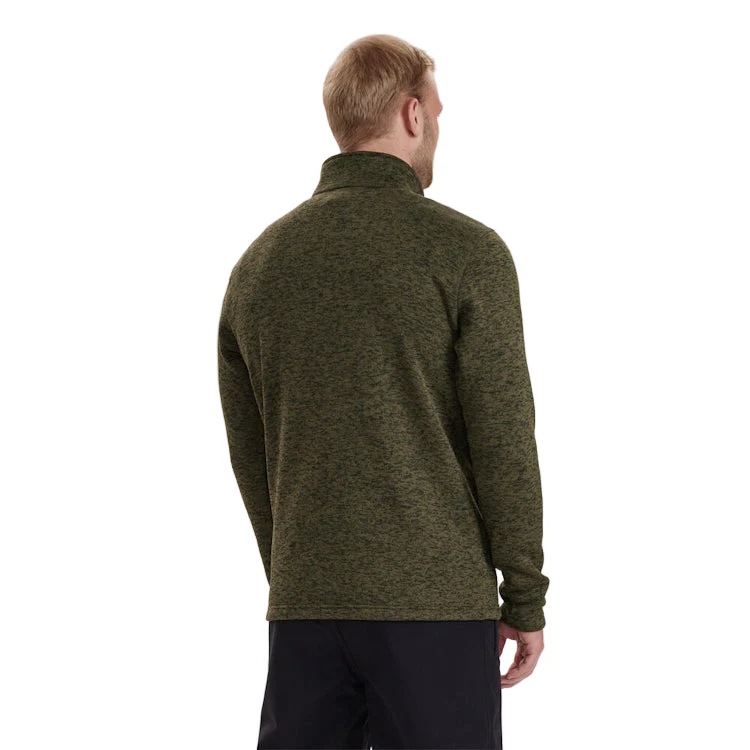 Deerhunter Sarek Knitted Jacket - Olive Night Melange - Image 2