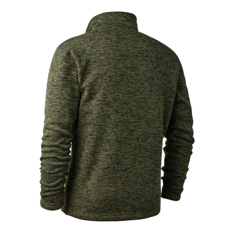Deerhunter Sarek Knitted Jacket - Olive Night Melange - Image 5
