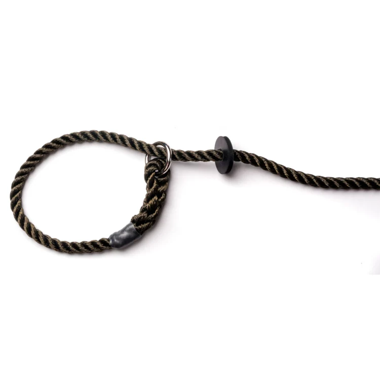 Dog and Field Cotton Rope Slip Lead - Image 2