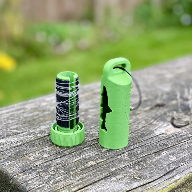 EdenMade Tippet Trap - Olive Green - Image 3