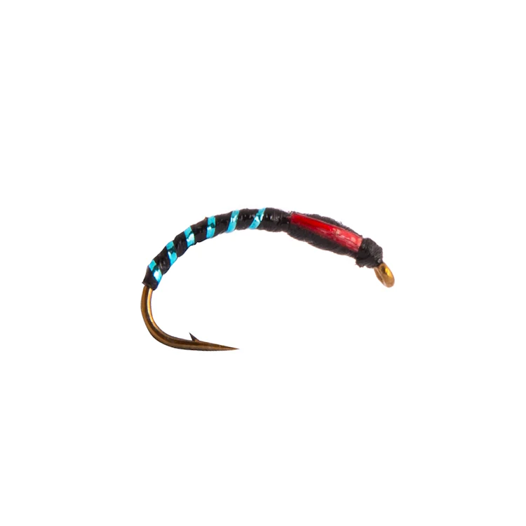Epoxy Black Buzzer Flies