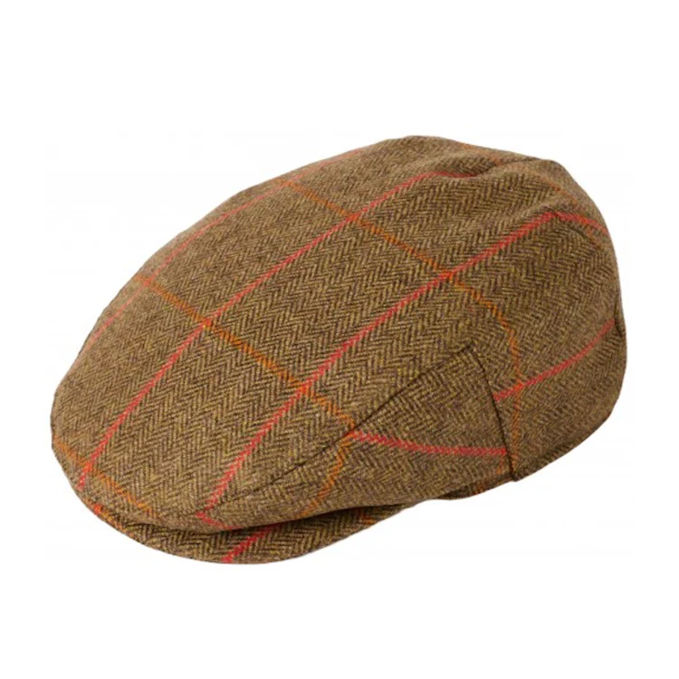 Failsworth Waterproof Country Tweed Flat Cap - Pattern 485