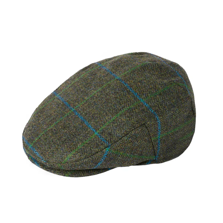 Failsworth Waterproof Country Tweed Flat Cap - Pattern 487