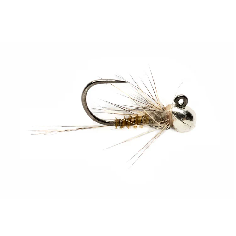 FMJ Dark Olive Quill Barbless Flies