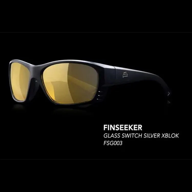 Fortis Finseeker Glass Switch Sunglasses - Amber Silver XBlok - Image 4