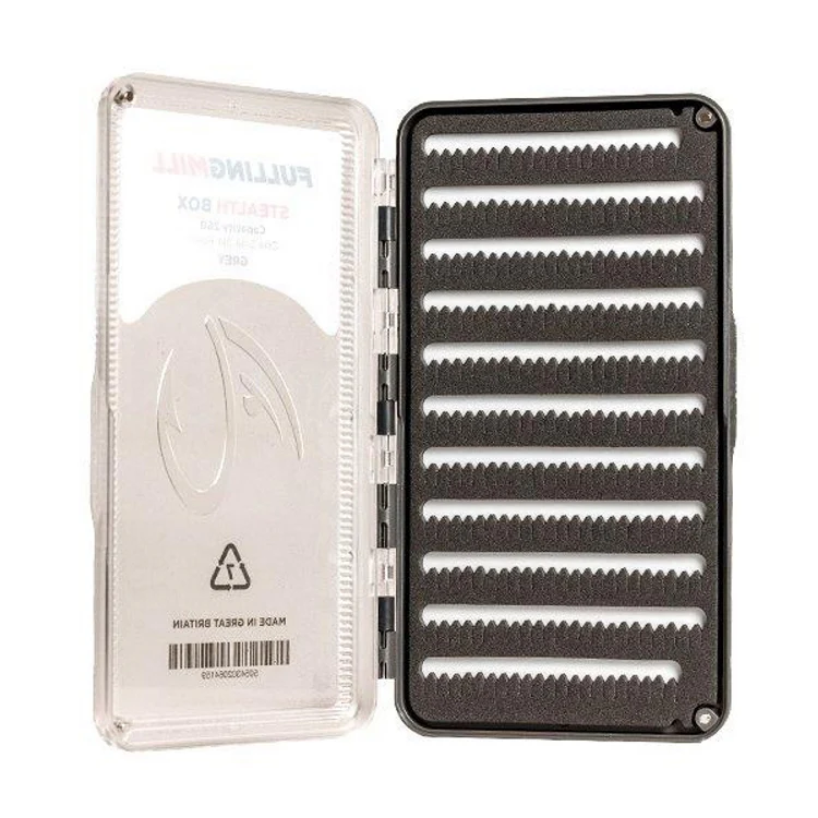 Fulling Mill Stealth Fly Box - Grey - Image 2