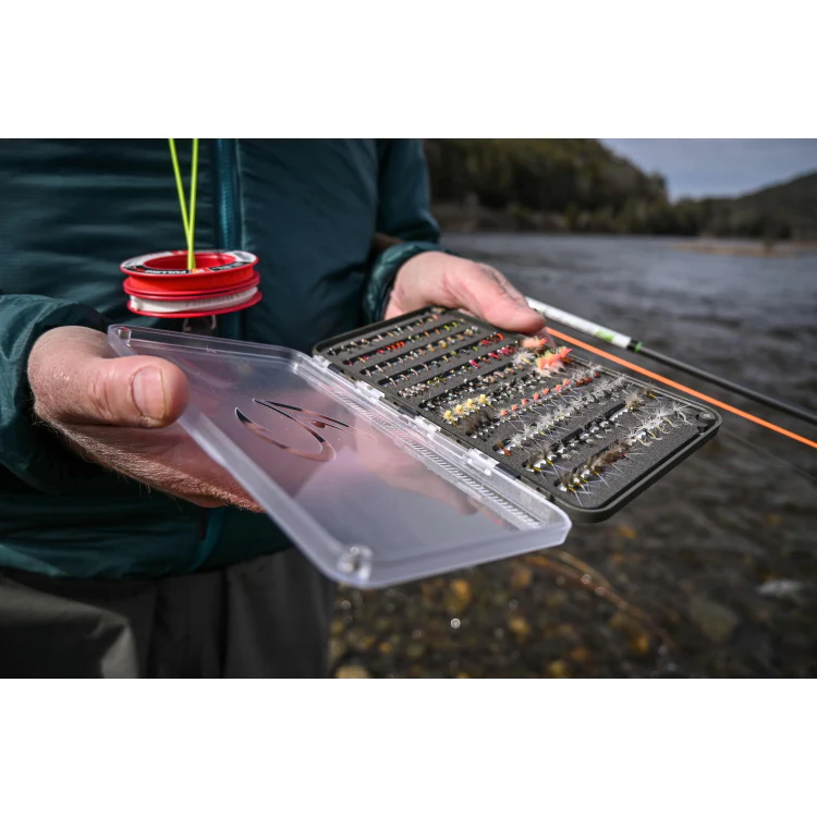Fulling Mill Stealth Fly Box - Grey - Image 5