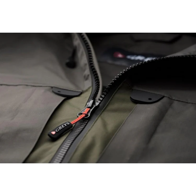 Greys Fin Fishing Jacket - Grey/Green - Image 5