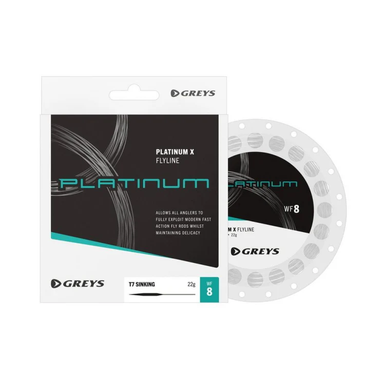 Greys Platinum X Fly Line - T7 Sink