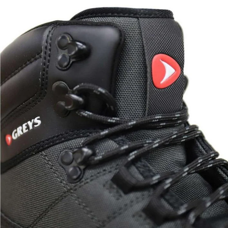 Greys Tail Cleated Sole Wading Boots - Black - Image 3