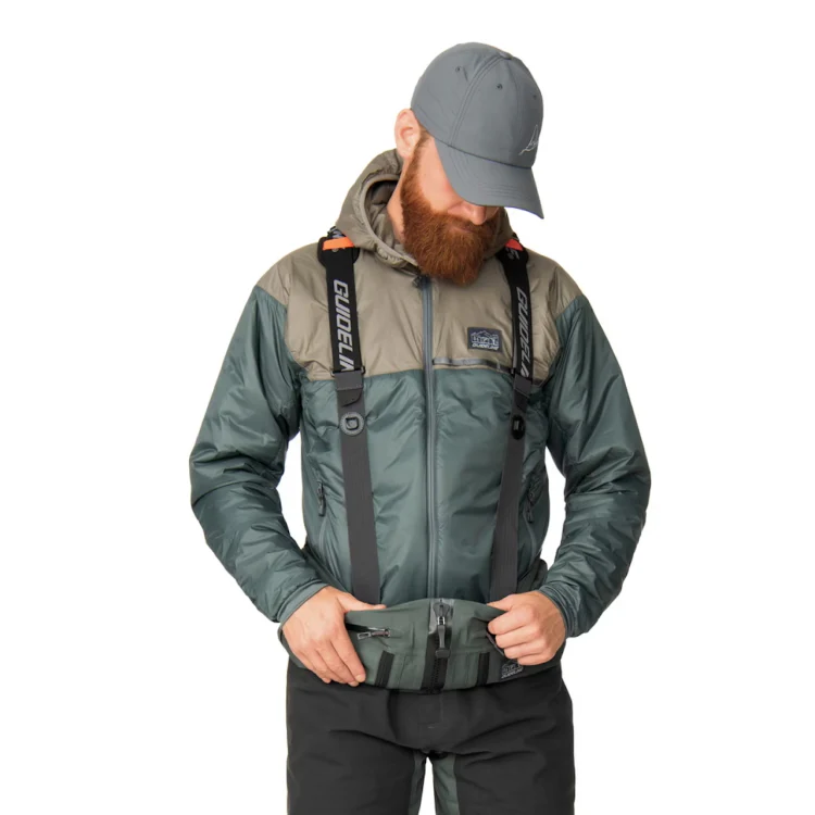 Guideline Alta NGx Zip Waders - Algae Green - Image 3