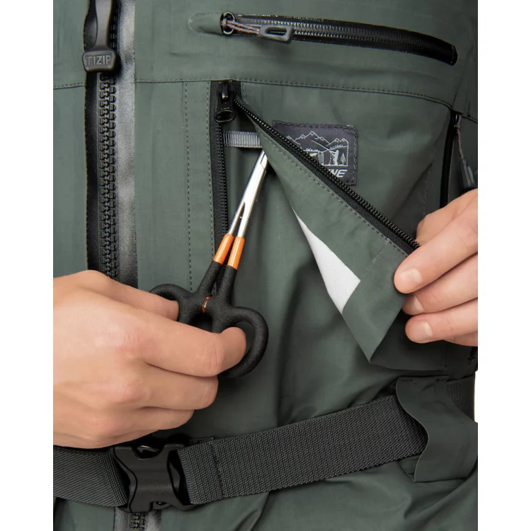 Guideline Alta NGx Zip Waders - Algae Green - Image 8