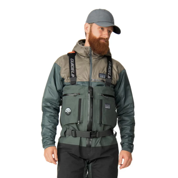 Guideline Alta NGx Zip Waders - Algae Green - Image 9