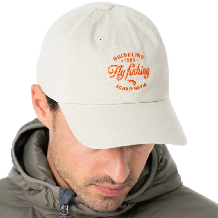 Guideline Fly Fishing Dad Cap - Bone - Image 2
