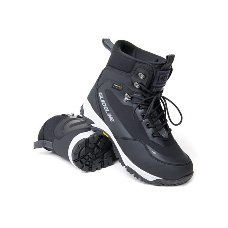 Guideline HD Wading Boots - Vibram Sole - Black