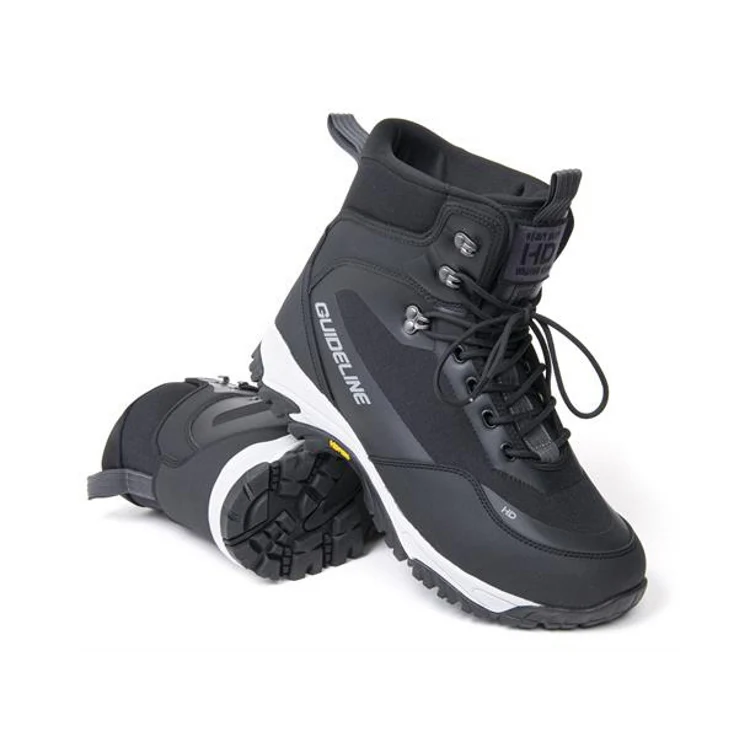 Guideline HD Wading Boots - Vibram Sole - Black - Image 2