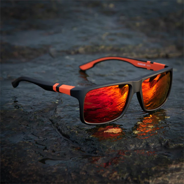 Guideline LPX Sunglasses - Amber Lens Red Revo Coating - Image 2