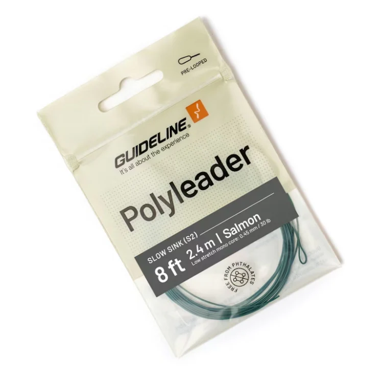 Guideline Polyleader Salmon - 8ft - Image 2