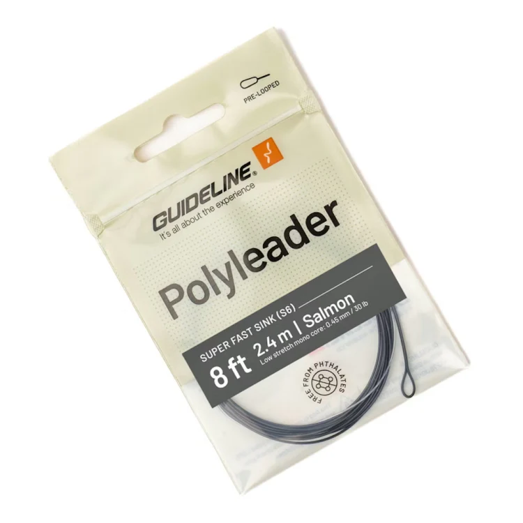 Guideline Polyleader Salmon - 8ft - Image 4