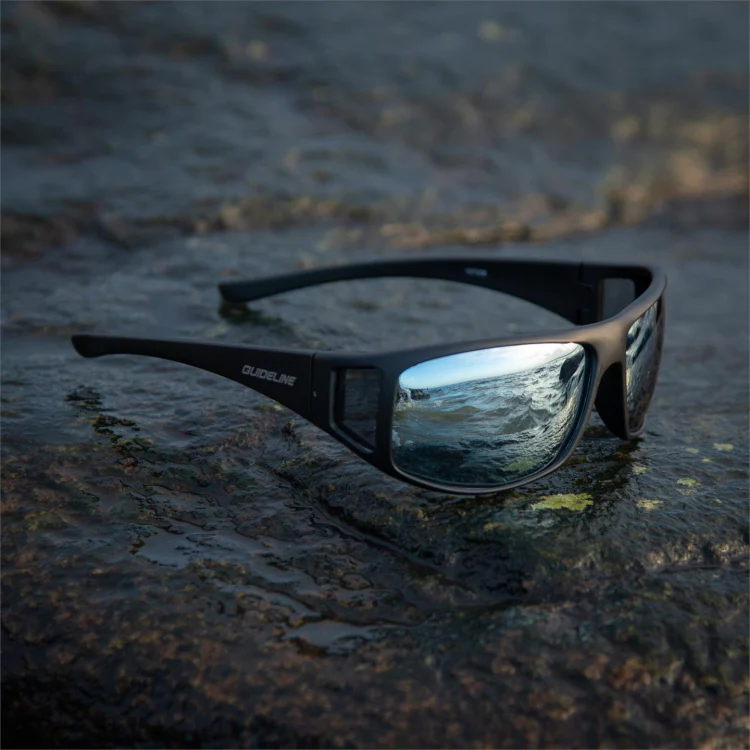 Guideline Tactical Sunglasses - Grey Lens Silver Mirror Coating - Image 2