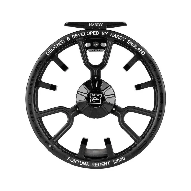 Hardy Fortuna Regent Fly Reel - Black - Image 3