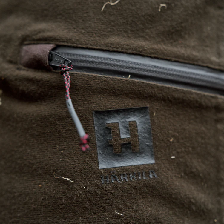 Harkila Aspire HWS Trousers - Hunting Green/Shadow Brown - 30in Length - Image 3